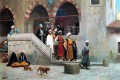 Leaving the Mosque Greek Arabian Orientalism Jean Leon Gerome